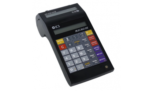 Ταμειακή Μηχανή ICS MICRO III ΜΕ ΜΠΑΤΑΡΙΑ